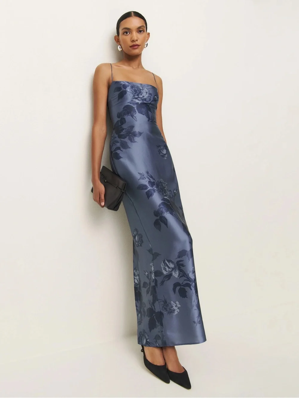 Reformation Frankie Silk Dress - Picture 1 of 12
